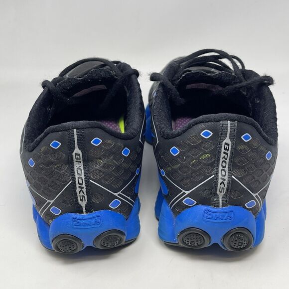 Brooks Neuro Shoes Mens 9 D Black Blue Walking Running Sneakers - Picture 11 of 15